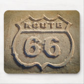 Historisches Zeichen des Weges 66, Arizona Mousepad (Vorne)