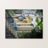 Historisches Zentrum Savannah Georgia Zuhause Puzzle (Horizontal)