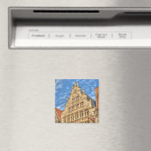 Historisches Zentrum von Gent, Belgien Magnet (In Situ (Geschirrspüler))
