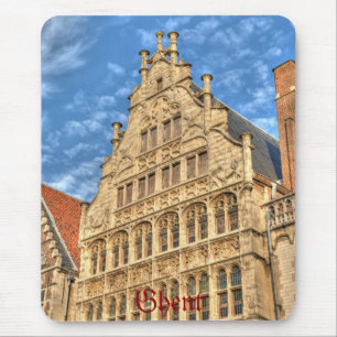 Historisches Zentrum von Gent, Belgien Mousepad