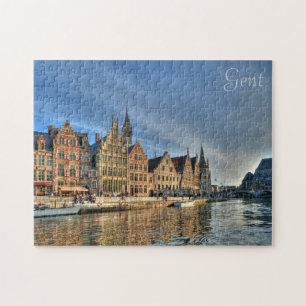 Historisches Zentrum von Gent, Belgien Puzzle