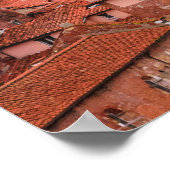 Historisches Zentrum von Lucca, Italien Poster (Ecke)