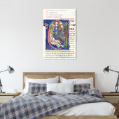 Historisiert anfänglich "V" oder "U" Leinwanddruck (Insitu (Schlafzimmer))