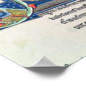 Historisierte erste "A"-Präsentation Daniel Poster (Ecke)