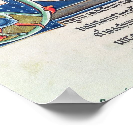 Historisierte erste "A"-Präsentation Daniel Poster (Ecke)