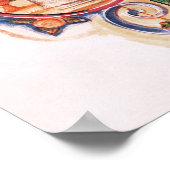 Historisierte erste 'D' mit einem Apotheker Poster (Ecke)