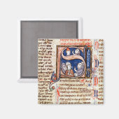 Historisierte erste 'S' mit Papst Gregory Magnet (Vorderseite/Rückseite)