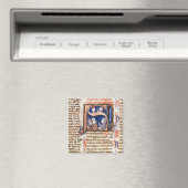 Historisierte erste 'S' mit Papst Gregory Magnet (In Situ (Geschirrspüler))