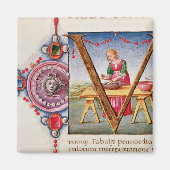 Historisierte erste "V"-Darstellung Magnet (Vorne)