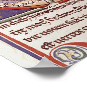 Historisierte erste 'V' mit Amos Poster (Ecke)