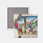 Historisierter Anfangswert "L" Magnet (Vorderseite/Rückseite)