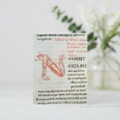 Historisierter Anfangswert "N" Postkarte (Stehend Vorderseite)