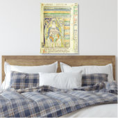 Historisierter Buchstabe "A", der Generationen dar Leinwanddruck (Insitu (Schlafzimmer))