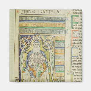 Historisierter Buchstabe "A", der Generationen dar Magnet