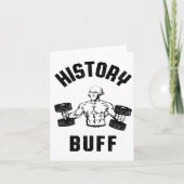 History Buff Funny George Washington Workout , Sma Karte (Vorderseite)