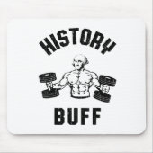History Buff Funny George Washington Workout , Sma Mousepad (Vorne)