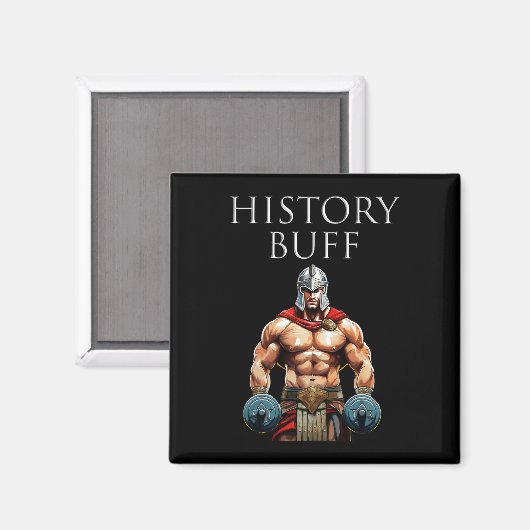 History Buff Roman Centurion Magnet (Vorderseite/Rückseite)
