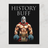 History Buff Roman Centurion Postkarte (Vorderseite)