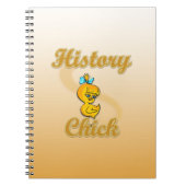 History Chick Notizblock (Vorderseite)