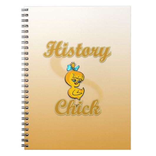 History Chick Notizblock (Vorderseite)