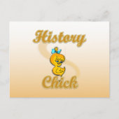 History Chick Postkarte (Vorderseite)