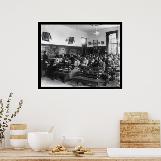 History Class Tuskegee Institute 1902 Poster (Küche)