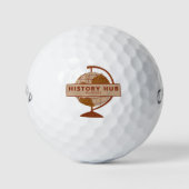 History Hub Hunters Golf Balls Golfball (Vorderseite)