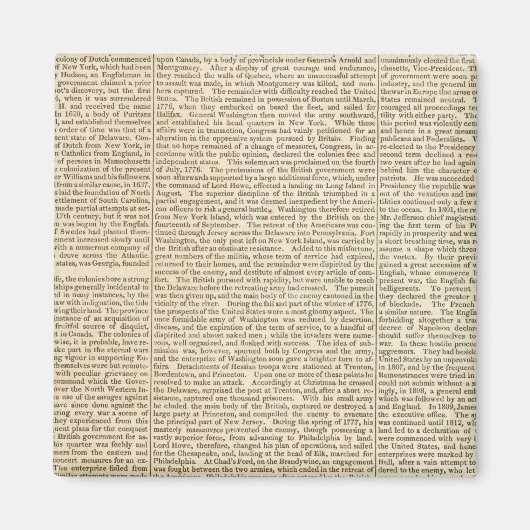 History Map 2 der Staaten Magnet (Vorne)