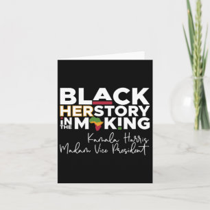 History Month Biden Harris 2024 President American Karte