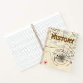 History Notebook Notizblock (Innenseite)