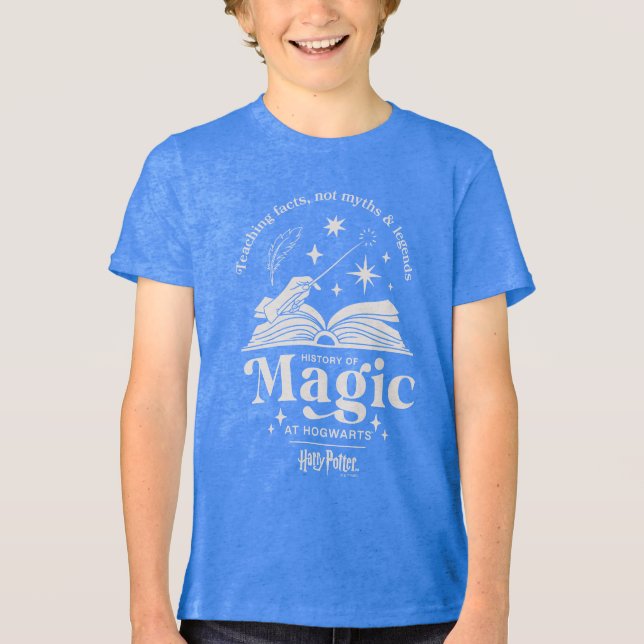 History of Magic at HOGWARTS™ Tri-Blend Shirt (Vorderseite)