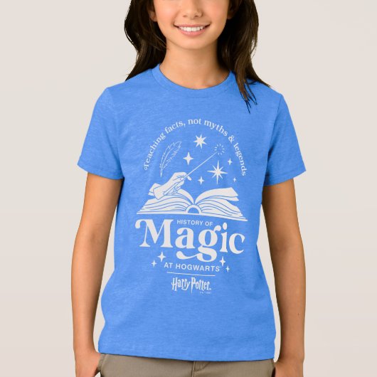 History of Magic at HOGWARTS™ Tri-Blend Shirt (Vorderseite)
