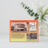 History, Performance Arts, New Globe Theatre Postkarte (Stehend Vorderseite)