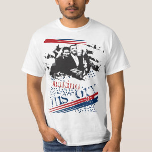 History_Red blaues JPEG machen T-Shirt