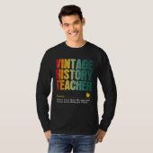 History Teacher Appreciation Week Back to School   T-Shirt (Vorne ganz)