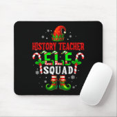 History Teacher Elf Squad Xmas Elf Hat Scute Ss Cu Mousepad (Mit Mouse)