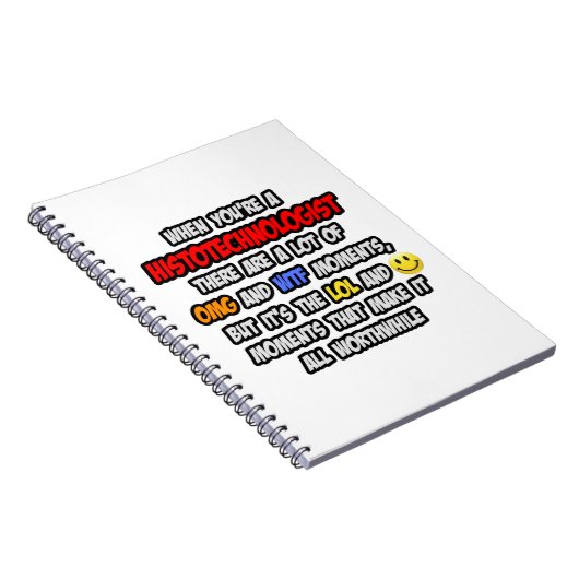 Histotechnologist. OMG WTF LOL Notizblock (Rechte Seite)