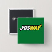 HISWAY Logo Button (Vorne & Hinten)