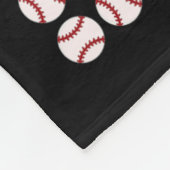 Hit 100 Days of School Baseball Lehrer Jungs 100. Fleecedecke (Ecke)