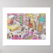 Hit and Run Disco Beerdigung Poster (Vorne)