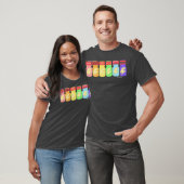 Hit auf der Rainbow Poppers Modern T-Shirt (Unisex)