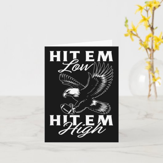 Hit em Low Hit em High Karte (Gelbe Blume)