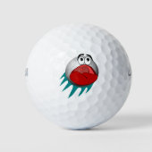 Hit Golf Ball Cartoon (Vorderseite)