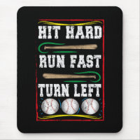 Hit Hard Run Fast Turn Verlassen, Baseball Lover