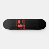 HIT ME MIT IHREM BESTEN POT lustige Kaffee-Kneipe- Skateboard (Horizontal)