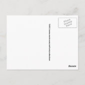 Hit mich mit eurem besten Pot Postkarte (Rückseite)