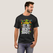 Hit mich mit Ihrem besten Shot mexikanischen Party T-Shirt (Vorne ganz)