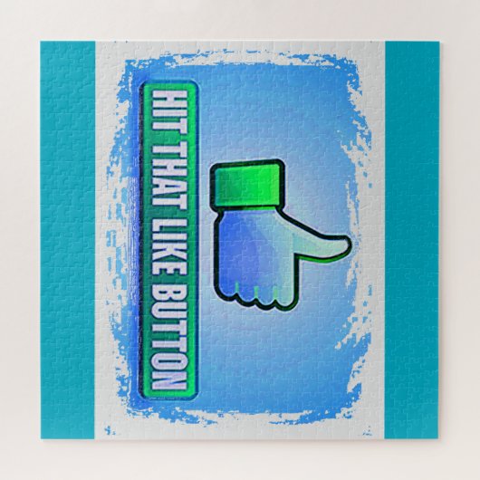 Hit That Like Button Puzzle (Horizontal)