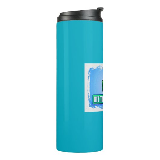 Hit That Like Button Thermosbecher (Nach links gedreht)