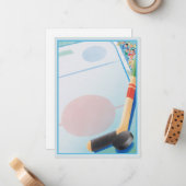 Hit The Ice © Mitteilungskarte (Vorderseite/Rückseite Beispiel)